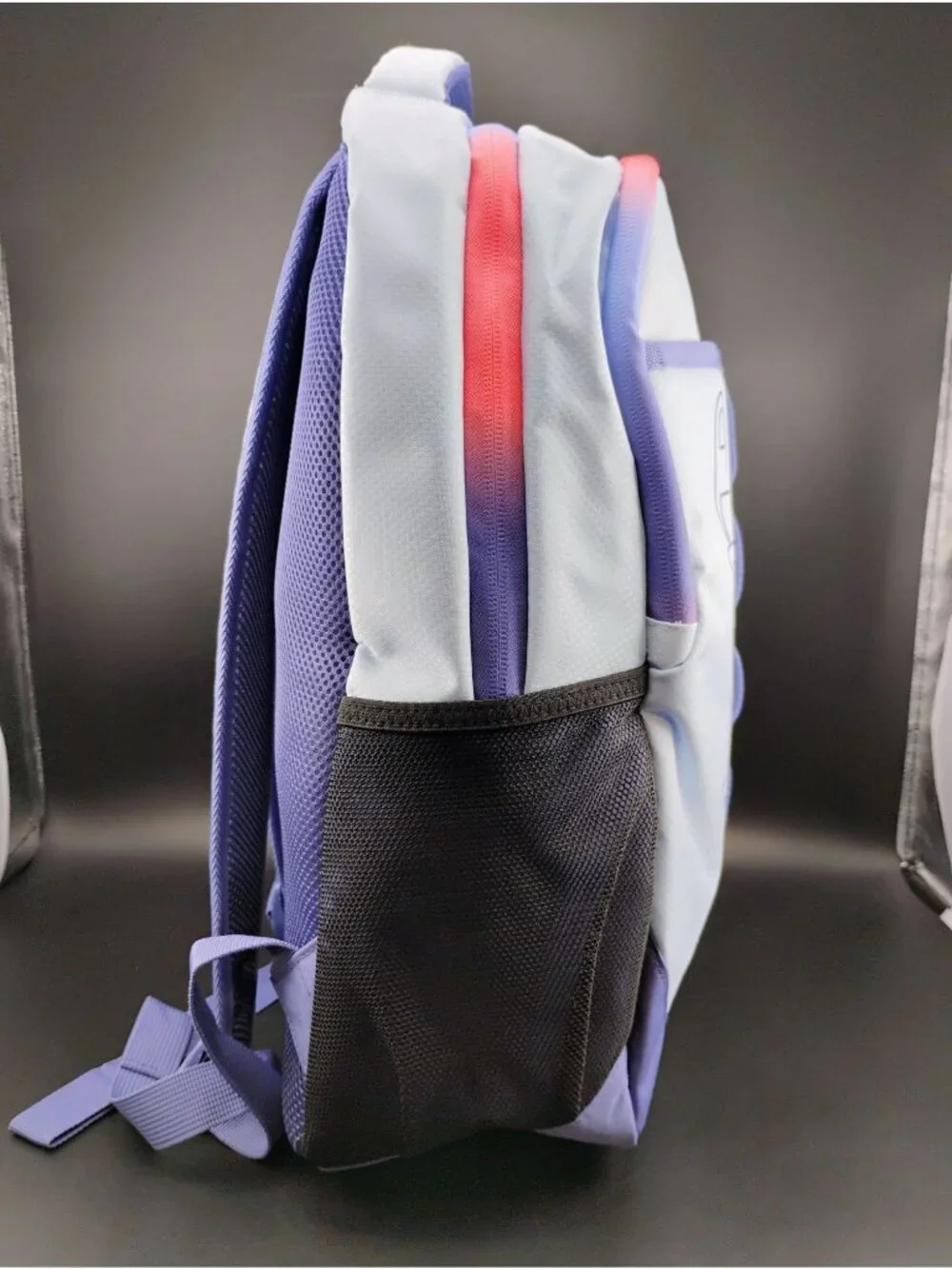 Champion Logo Backpack Purple Gradient With Laptop Compartment